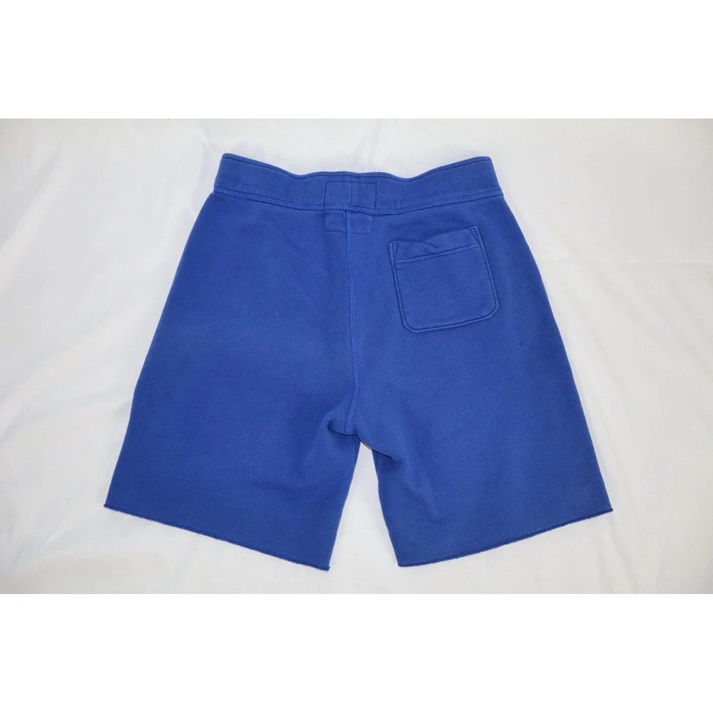 Hollister Shorts Men's Medium Royal Blue Fleece Shorts